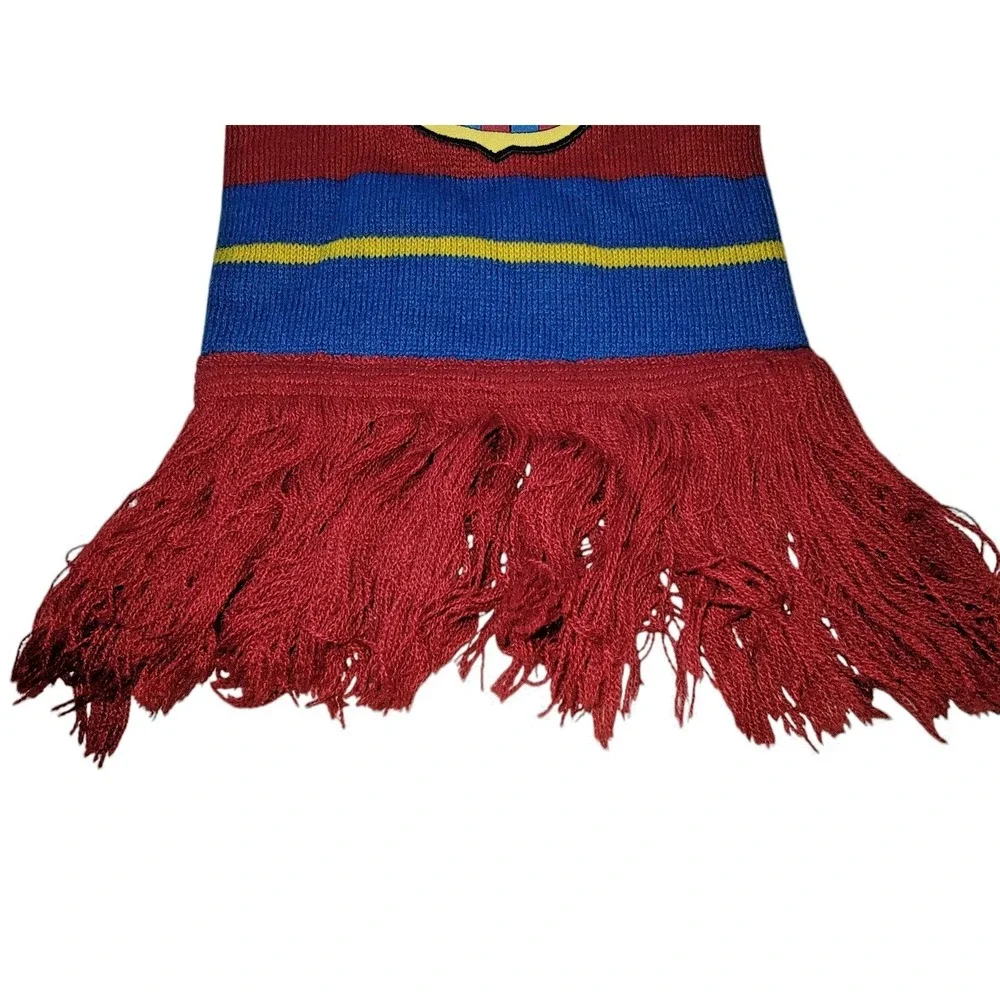 FC Barcelona Soccer Scarf Adult Blue Red Knit Barca FCB Futbol Fan Winter 42